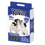 Set 10 covorase absorbante igienice Kotix pentru caini, 60 x 60 cm