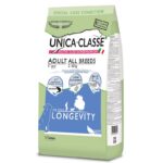 Hrana uscata pentru caini Unica Classe Adult, Toate rasele, Longetivitate, cu Somon, 3kg