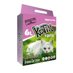 Nisip tofu pisici lavandă KOTIX 6L