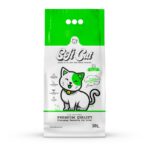 Asternut Igienic Alb Pentru Pisici SOFTCAT,10L, aroma de Aloe Vera