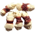 Set Recompense pentru Caini, Os innodat cu carne de rata, 40 buc