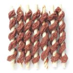 Set Recompense pentru Caini, Baton din piele invelit cu carne de gaina 12.5 cm, 37 buc