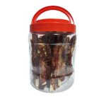 Set Recompense pentru Caini, Fasii de pui rasucite pe betisoare din piele