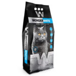 Asternut pentru pisici Wonder White, 15,3kg, aroma Carbune Activ