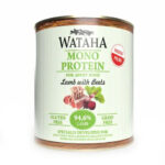Conserva Wataha MONO PROTEIN Pentru Caine Adult, 94, 6% Carne, Cu Miel Si Sfecla, 800g