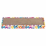 Zgarietor din carton pentru pisici, model tabla, 45.72x12.7x4.45 cm, Multicolor