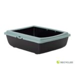 Litiera pentru pisici MPB Juliet ECO, 48x38x14h cm, Verde