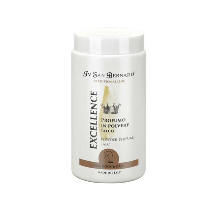 Pudra de talc Iv San Bernard Excellence, pentru caini si pisici, 80g - imagine 1