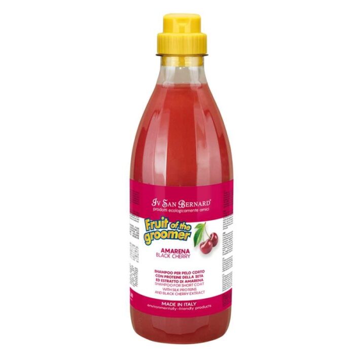 Sampon Iv San Bernard Black Cherry, pentru caini si pisici, 1l - imagine 1