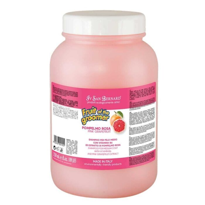 Sampon Iv San Bernard Pink Grapefruit, pentru caini si pisici, 3.25l - imagine 1