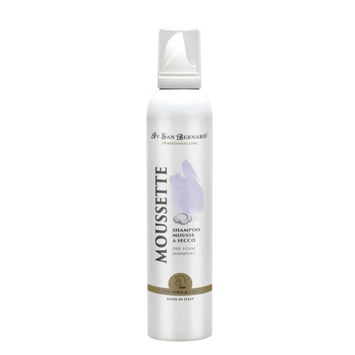 Sampon uscat Iv San Bernard Moussette, pentru caini si pisici, 250ml - imagine 1