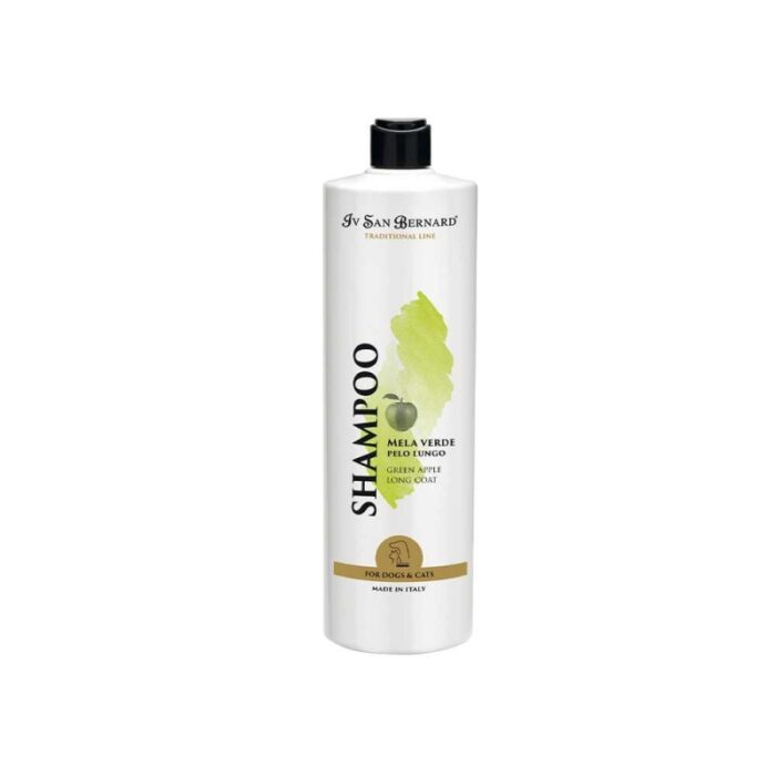 Sampon Iv San Bernard Green Apple, pentru caini si pisici, 500ml - imagine 1