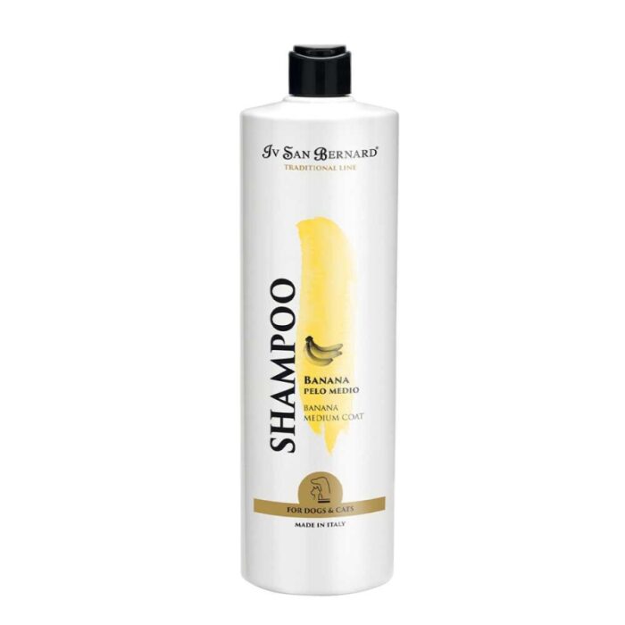 Sampon Iv San Bernard Banana, pentru caini si pisici, 1l - imagine 1