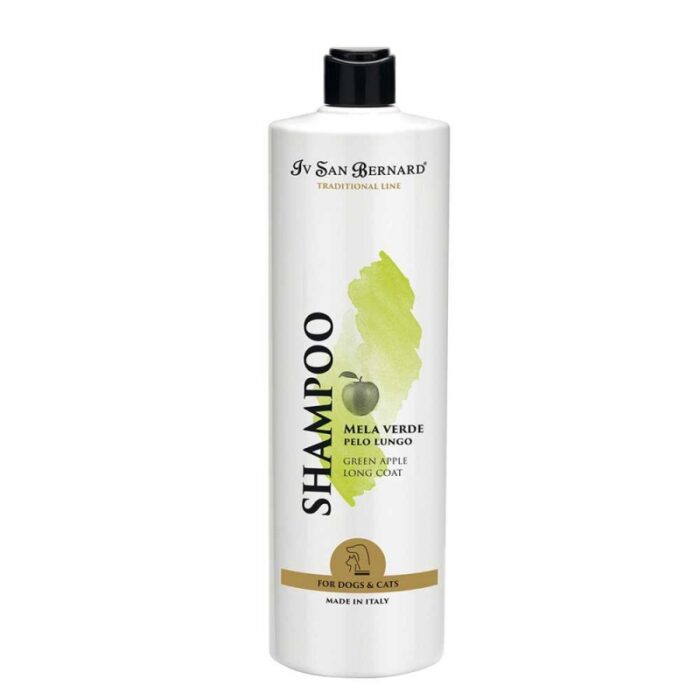 Sampon Iv San Bernard Green Apple, pentru caini si pisici, 1l - imagine 1