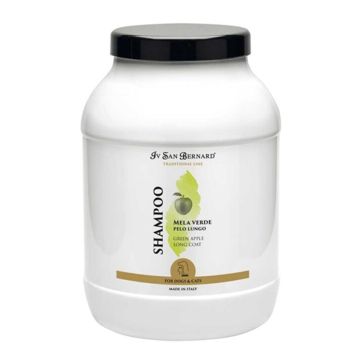 Sampon Iv San Bernard Green Apple, pentru caini si pisici, 3l - imagine 1