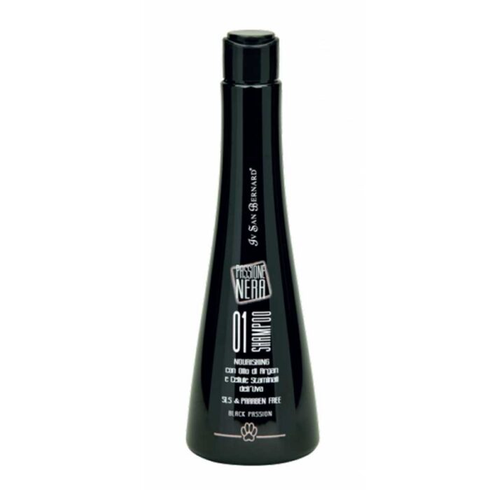 Sampon Iv San Bernard Black Passion 01, pentru caini si pisici, 250ml - imagine 1