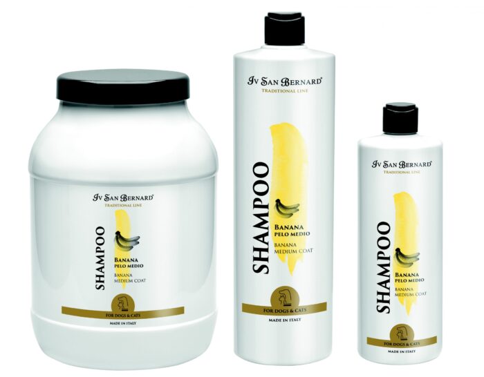 Sampon Iv San Bernard Banana, pentru caini si pisici, 500ml - imagine 2