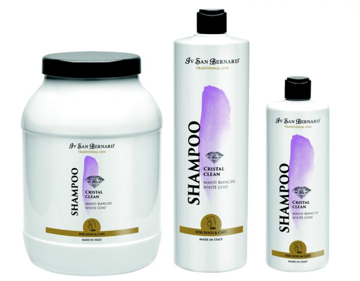 Sampon Iv San Bernard Cristal Clean, pentru caini si pisici, 500ml - imagine 2