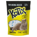 Asternut igienic pentru pisici, silicat, Kotix Normal, 7.6L, 3kg