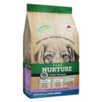 Hrana pentru caini de talie medie si mare Pure Nurture, cu orz si curcan, 12.5kg