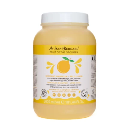 Sampon Fruit of the Groomer New Iv San Bernard Maracuja NEW, pentru caini si pisici, 3l