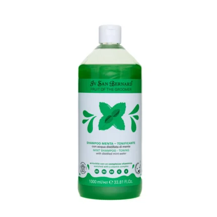 Sampon Iv San Bernard Menta NEW, pentru caini si pisici, 1l