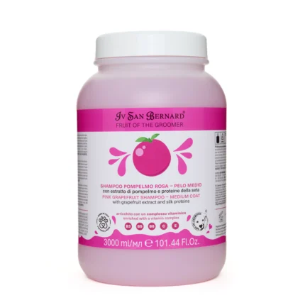 Sampon Iv San Bernard Pink Grapefruit NEW, pentru caini si pisici, 3l