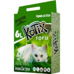 Asternut igienic pentru pisici TOFU Kotix Aloe Vera 6L, 2.5kg